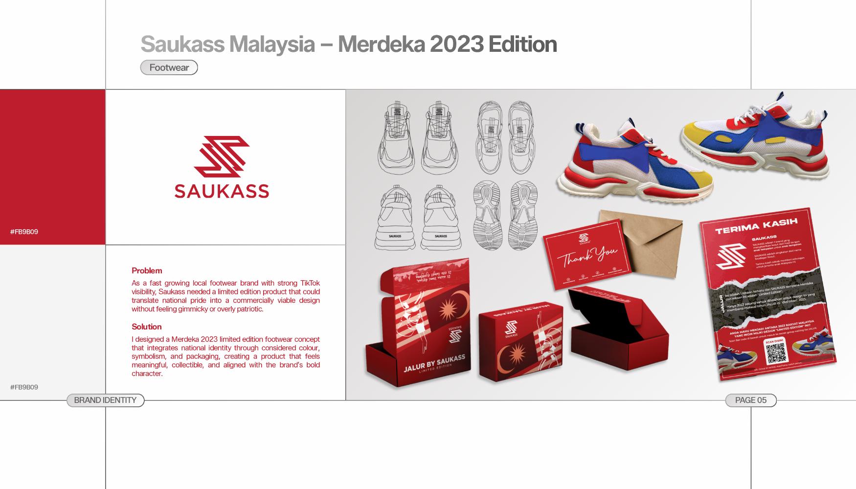 Saukass Malaysia brand identity project